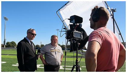 Multi-platform video marketing display